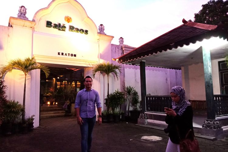Restoran Bale Raos di kawasan Keraton Kasunanan Yogyakarta, Sabtu (12/3/2018).