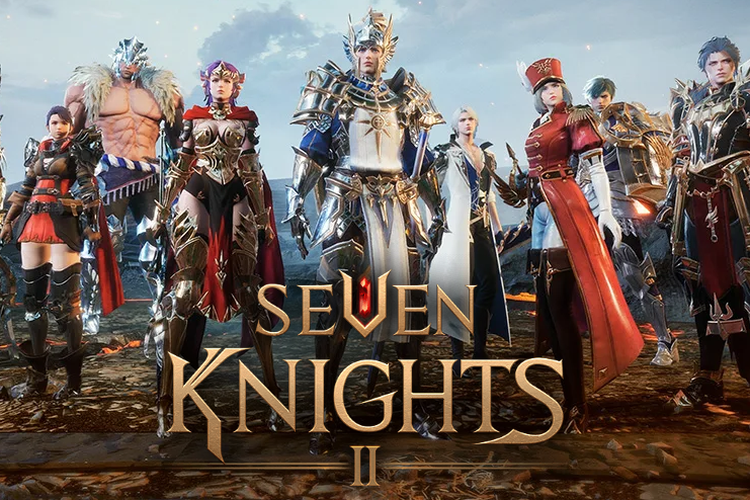 Ilustrasi game Seven Knights 2.