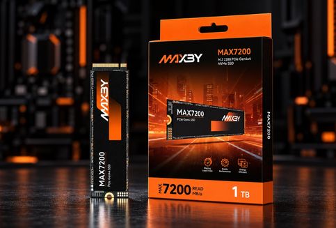 MAXBY MAX7200 Tawarkan SSD NVMe Gen 4 untuk Kreator Konten dan Gamer
