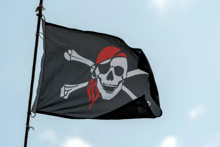 Ilustrasi daftar bajak laut paling populer dalam sejarah.