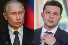 Bahas Konflik di Ukraina Timur, Zelensky Telepon Putin untuk Pertama Kali