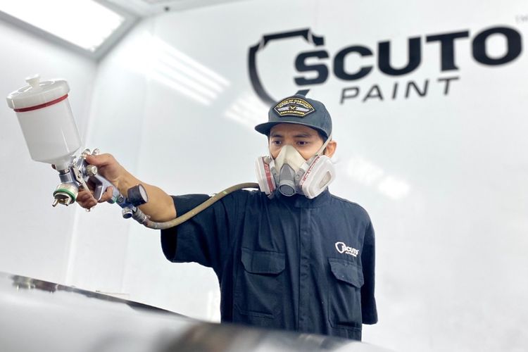 Scuto Paint melayani cat mobil dan perbaikan bodi
