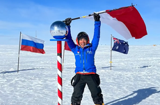 Kisah Putri Handayani, Orang Indonesia Pertama yang Tiba di Kutub Selatan