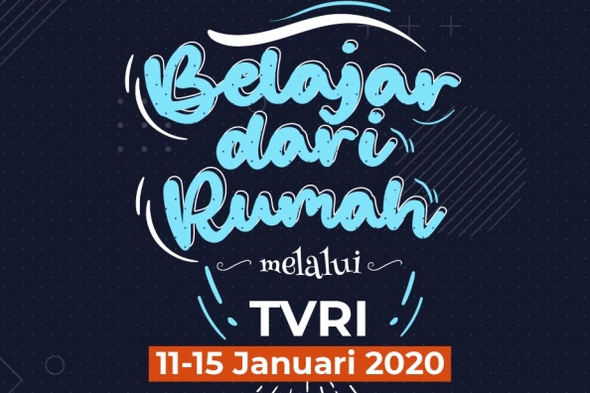 Belajar dari Rumah (BDR) TVRI.