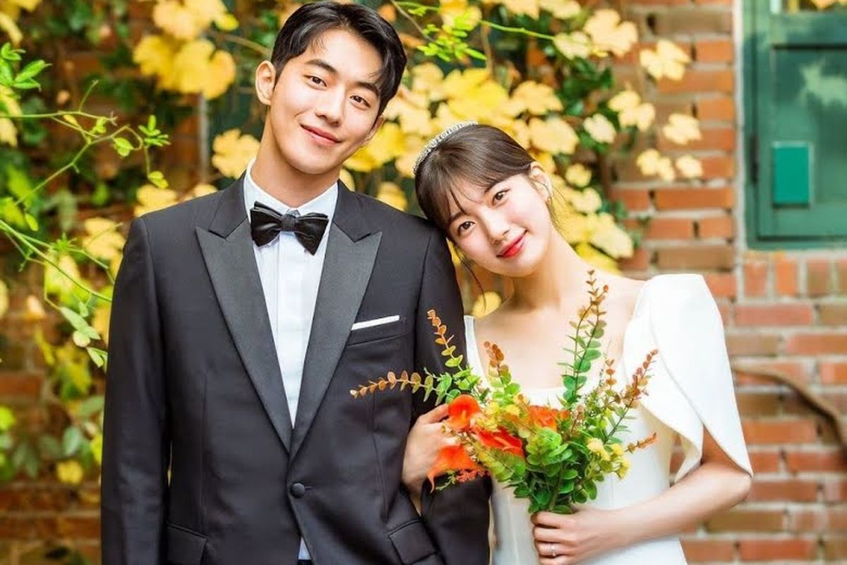 Foto pernikahan Nam Joo Hyuk dan Bae Suzy di drama Korea Start-Up