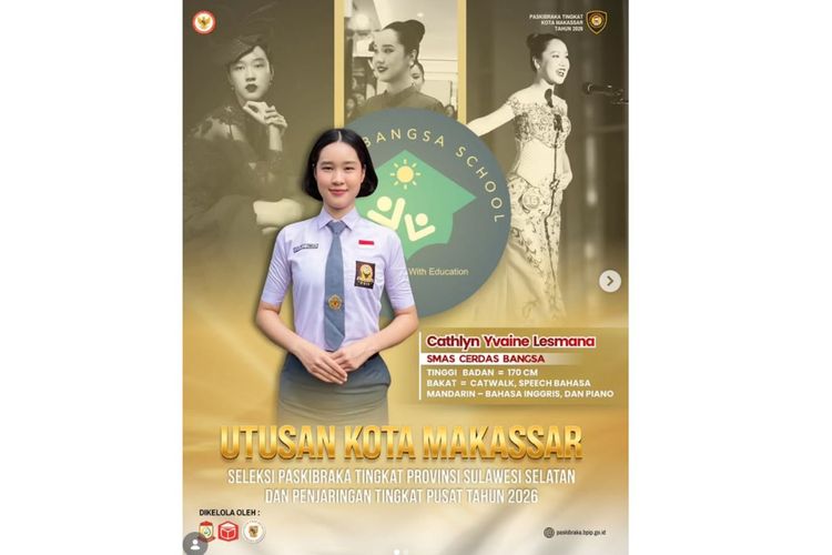 Siswi Makassar Dicoret dari Calon Paskibraka Istana Diduga karena Bahasa Daerah, Kesbangpol: Tidak Menggugurkan