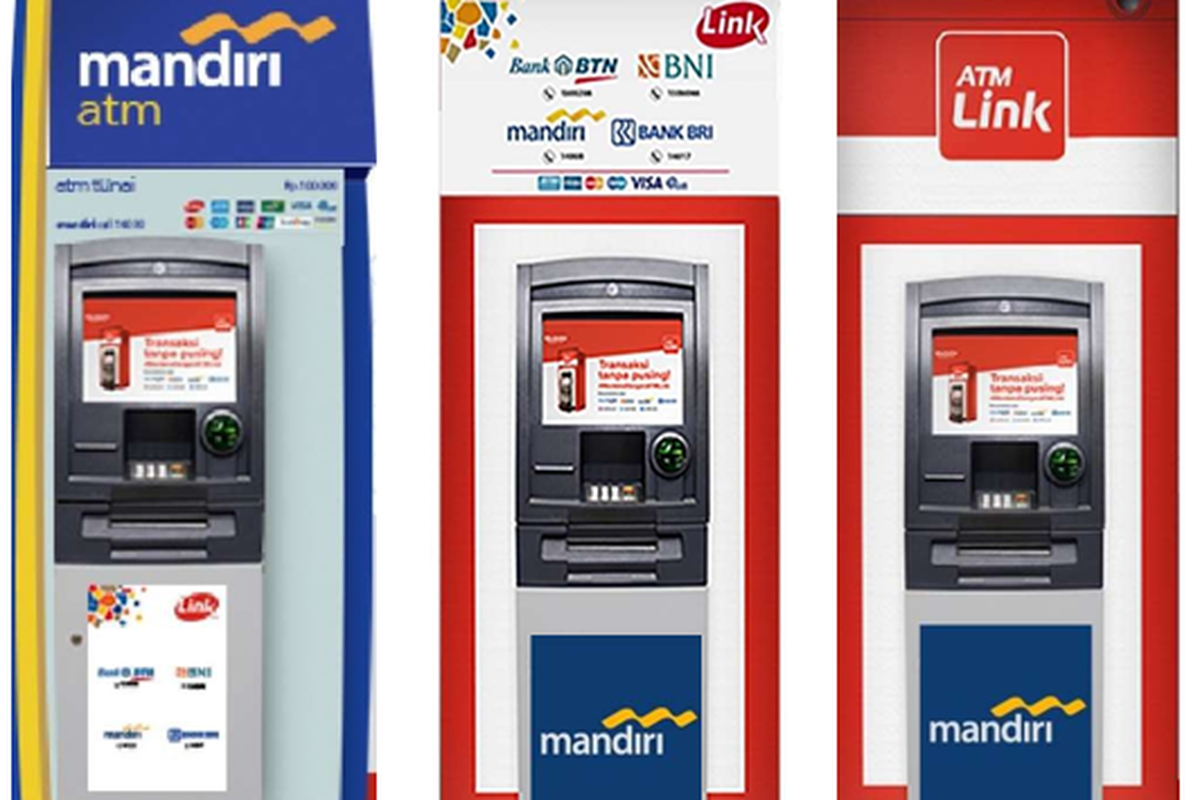 Cara tarik tunai tanpa kartu Bank Mandiri di ATM Link dengan mudah. 