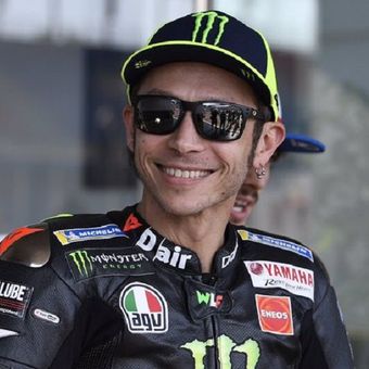 Pebalap Monster Energy Yamaha, Valentino Rossi.