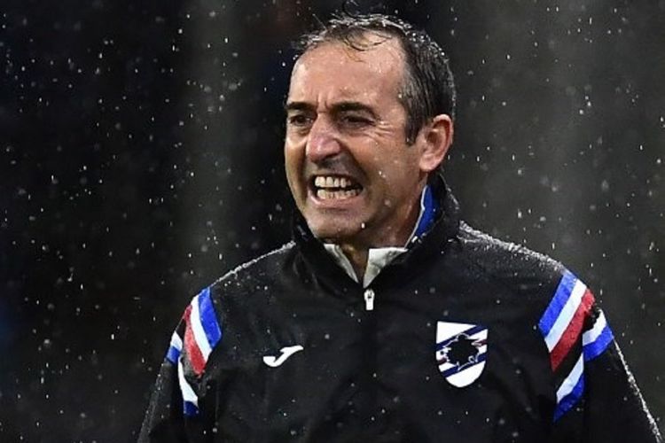 Pelatih Sampdoria, Marco Giampaolo.
