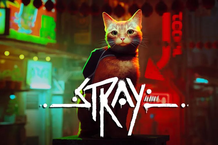 Ilustrasi game Stray.