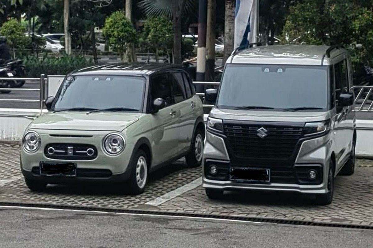 Dua mobil baru Suzuki yang sedang dites di Indonesia 
