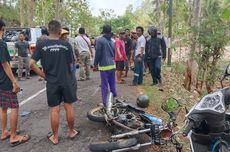 Kecelakaan di Jalan Baron Gunungkidul, Ayah dan Anak Meninggal 