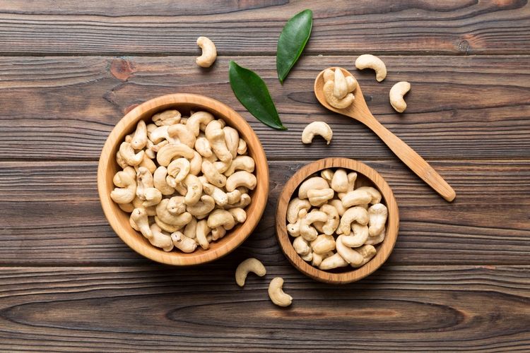 Ilustrasi apa khasiat kacang mete bagi tubuh?