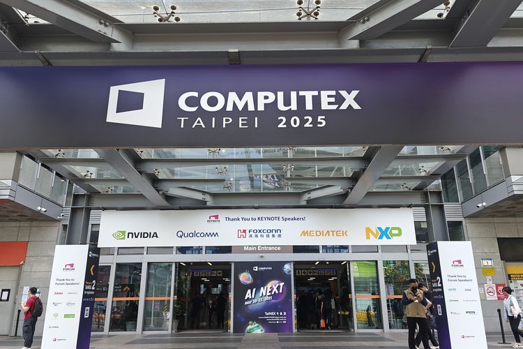 Foto : Pameran Teknologi Computex 2025 Resmi Dibuka, AI Jadi Fokus Utama