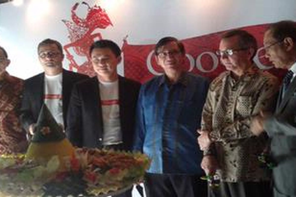Peresmian tim Google Indonesia sekaligus perkenalan Country Head Google Indonesia, di Jakarta, Jumat (30/3/2012)