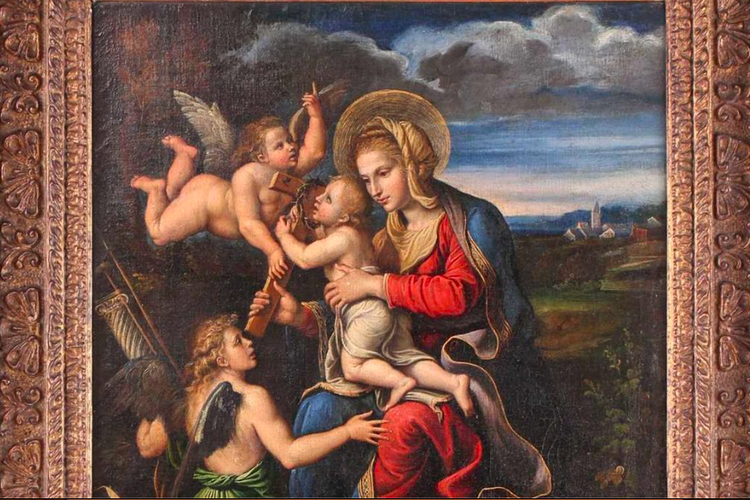 Lukisan dari abad 15 yang hilang kini ditemukan kembali. 