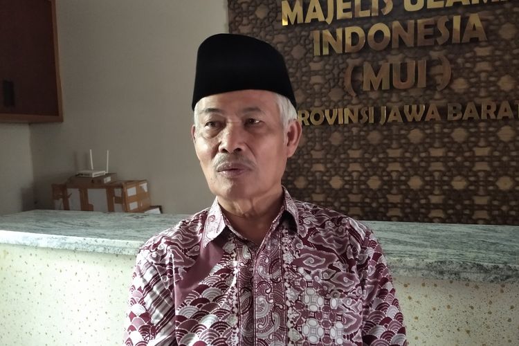 Sekretaris Umum Majelis Ulama Indonesia (MUI) Jawa Barat, Rafani Akhyar di kantornya Jalan Ciliwung, Kota Bandung, Jawa Barat, Rabu (28/2/2024).