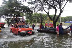 Banjir Surut, Ribuan Warga Demak Tinggalkan Posko Pengungsian