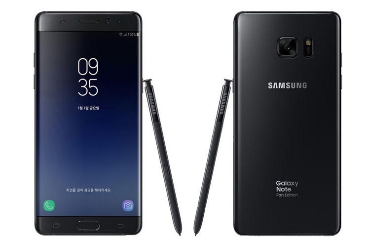 Bocoran gambar Galaxy Note Fan Edition.