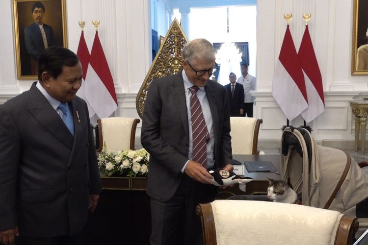 Bill Gates Hadiahkan Boneka Paus Orca untuk Kucing Presiden Prabowo, Bobby Kertanegara