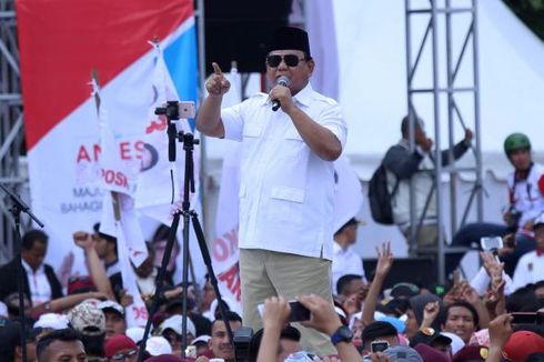 Prabowo Akan Nonton Bareng Hasil Hitung Cepat di DPP Gerindra