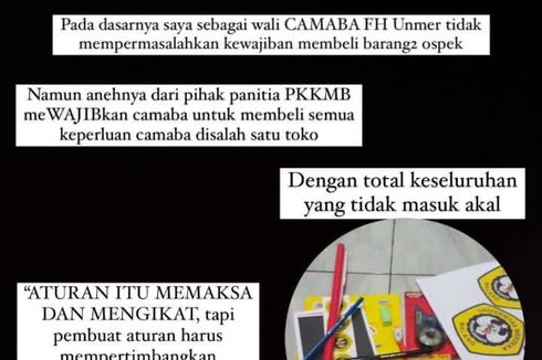 Foto Viral Warganet Keluhkan Biaya PKKMB, Ini Penjelasan Universitas Merdeka Malang