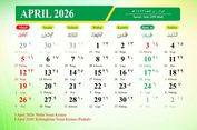 Tanggal Merah April 2026: Ada Libur 2 Nasional di Awal Bulan dengan Potensi Long Weekend