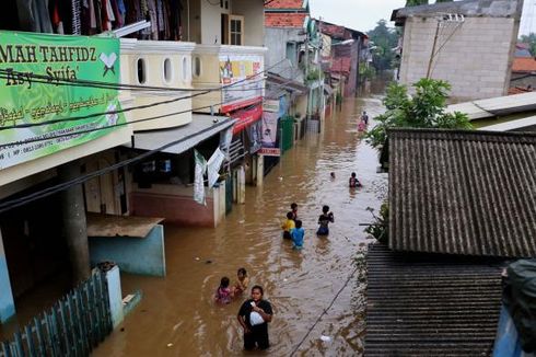 Hujan Deras, 54 Titik di Jakarta Terendam Banjir