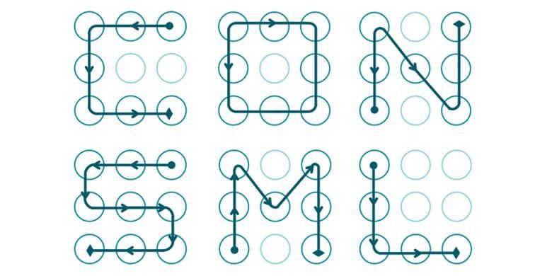 Pattern Lock" Android Ternyata Gampang Ditebak