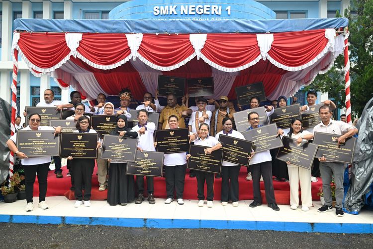Kemendikdasmen Resmikan 27 Sekolah Hasil Revitalisasi di Sorong, Anggaran Capai Rp 26,9 Miliar