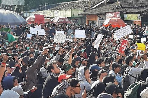 Aksi #GejayanMemanggil 2 Berlangsung Tertib dan Damai