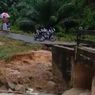 Longsor di Landak, Jembatan Ambruk, Akses Jalan Warga Terputus