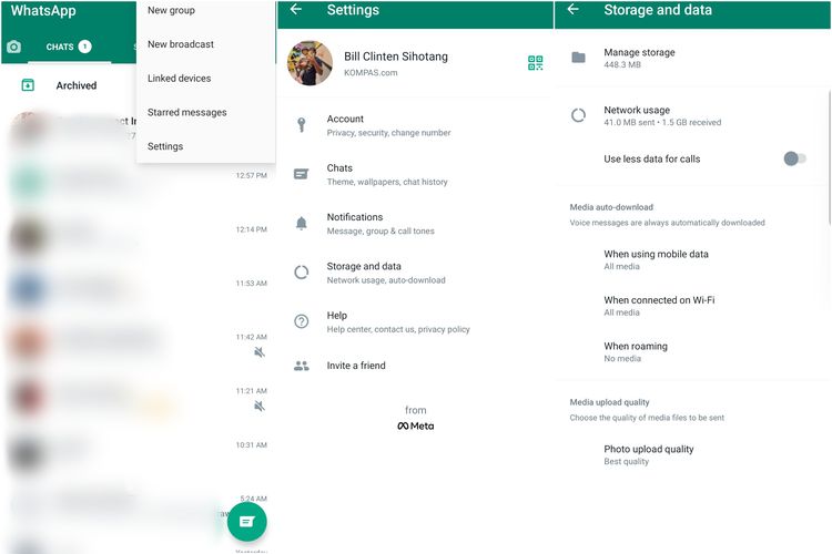 Cara agar foto WhatsApp tidak tersimpan otomatis di galeri HP Android.