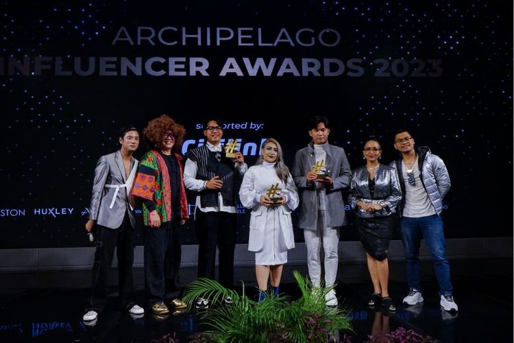 Pemenang Archipelago Influencer Awards. 
