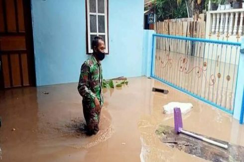Banjir Kembali Terjang Kota Bima, 5 Kelurahan Terendam, 1 Rumah Warga Tertimpa Longsor