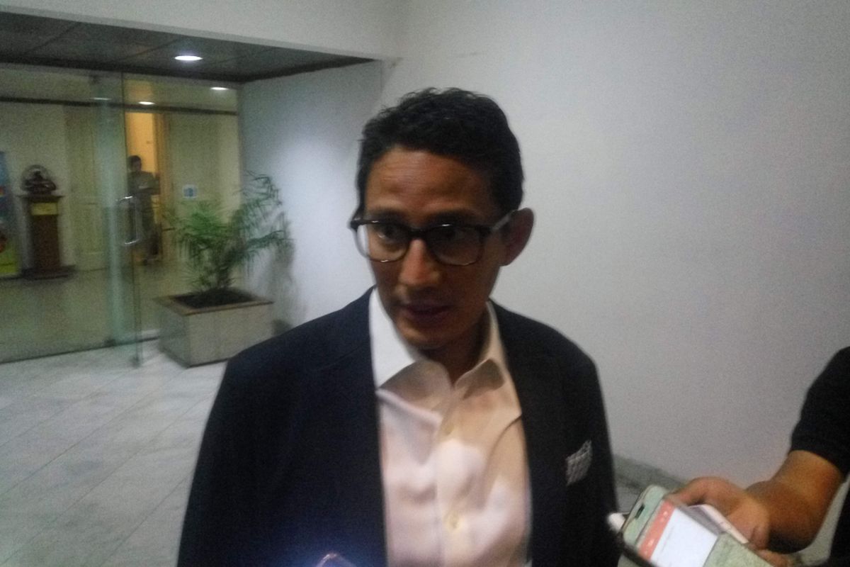 Wakil Gubernur DKI Jakarta Sandiaga Uno.