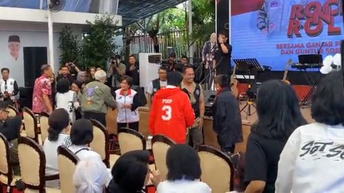 Istri Hendropriyono Hadiri Acara Relawan Ganjar