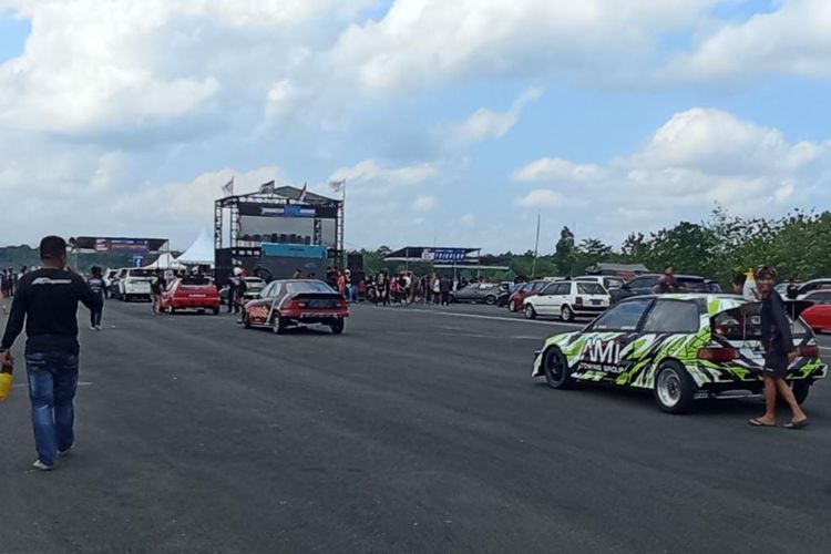 Kejurnas Drag Race putaran ke-4 di Lanud Gading, Yogyakarta