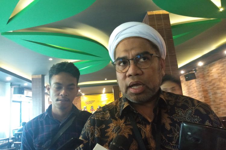 Tenaga Ahli Utama Kantor Staf Kepresidenan Ali Mochtar Ngabalin saat di temui di daerah Cikini, Jakarta Pusat, Rabu (18/12/2019)