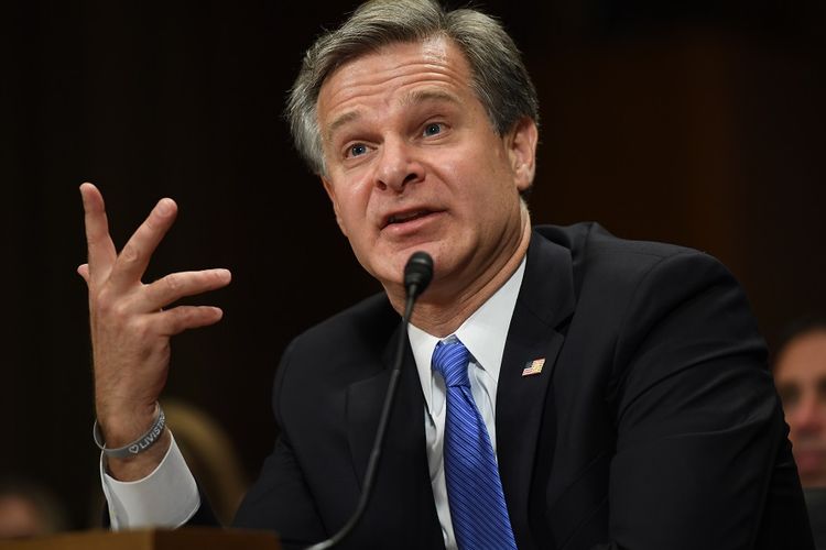 Direktur FBI Christopher Wray.