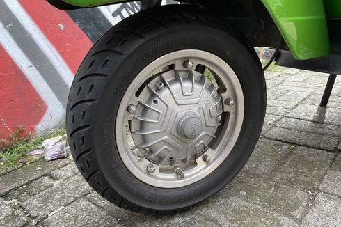 Pilihan Aksesori Vespa, Rp 900.000 Dapat Pelek dan Wheeldop