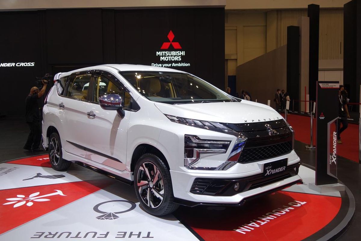 Mitsubishi Xpander pada pameran GIIAS 2021.