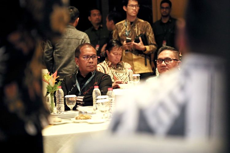 Wali Kota Makassar Mohammad Ramdhan Pomanto dalam Forum City Leaders Community APEKSinergi di Hotel Santika Palembang, Rabu (7/6/2023).
