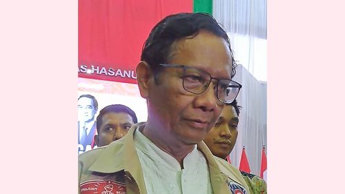 Relawan Pindah Dukung Capres 02, Mahfud MD: Tidak Apa-apa Itu Politik