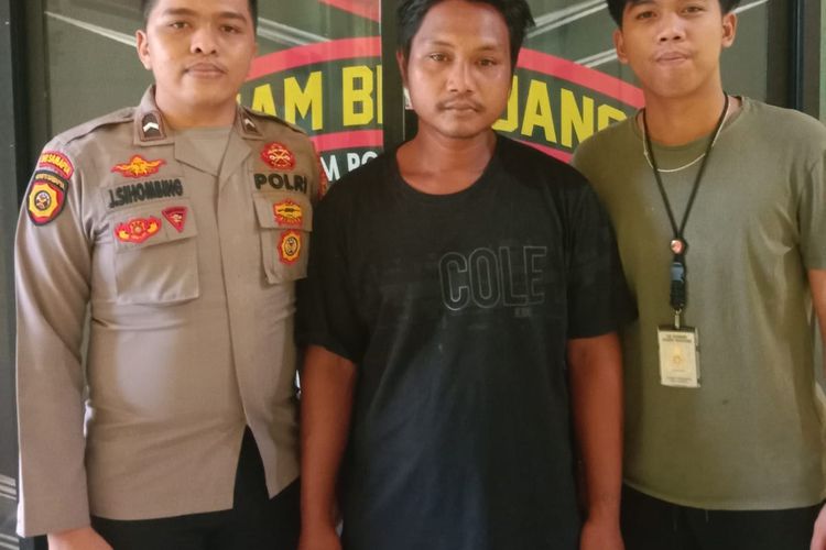 Rohman (29) warga asal Dusun I Sumber Asri, Desa Siliwangi, Kecamatan Singkut, Jambi ditahan di Polres Muratara lantaran telah membuat laporan palsu menjadi korban begal.