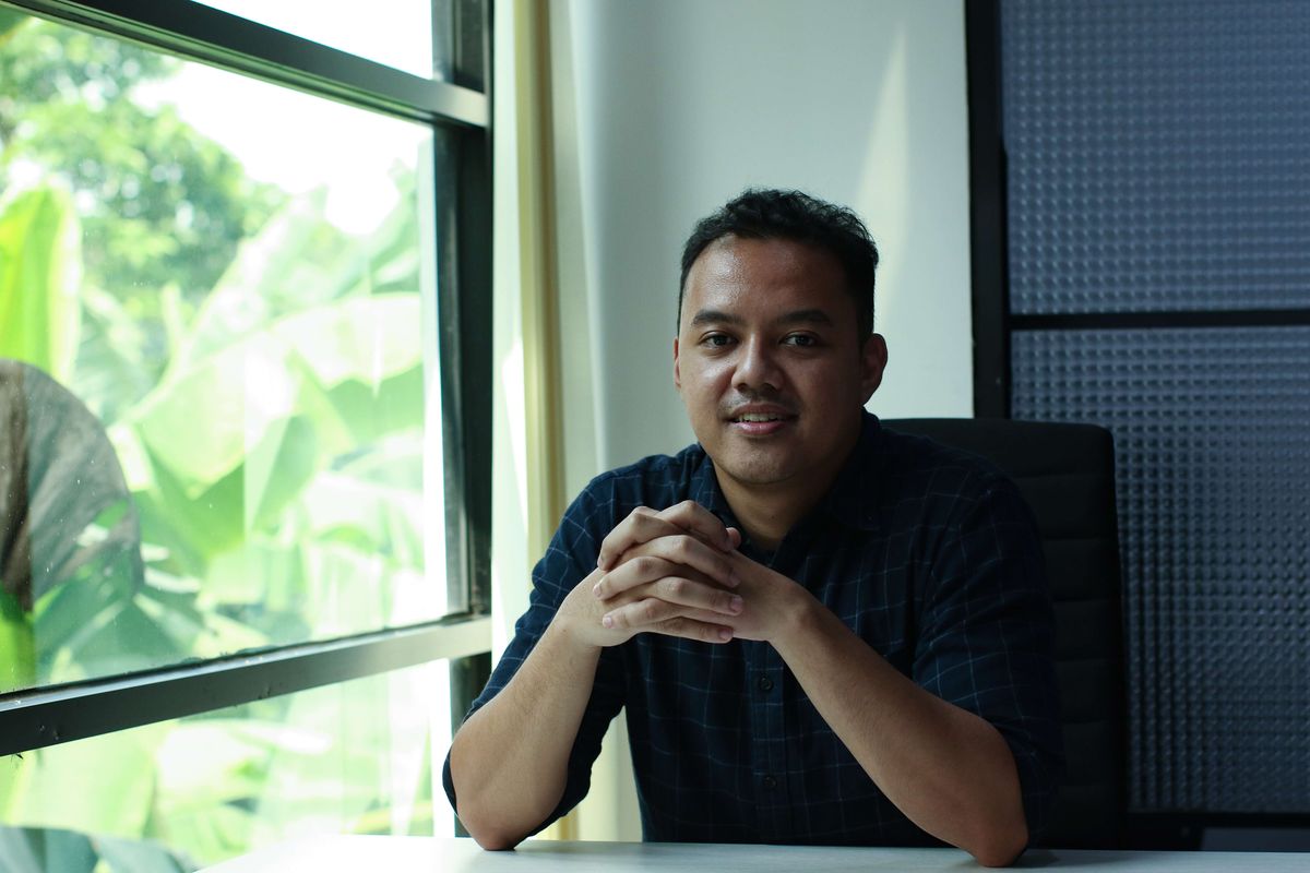 CEO Kitabisa.com Muhammad Alfatih Timur di Jakarta, Rabu (21/4/2021).