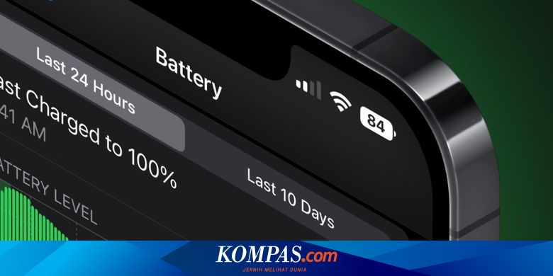 Tak Semua iPhone Kebagian Fitur Persentase Baterai iOS 16 - Vimarsana News