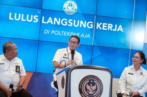 Kemenparekraf Buka PMB Poltekpar untuk 3.805 Mahasiswa, Sandiaga: Semua Lulusan Terserap Industri