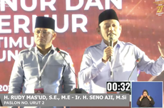 Debat Pilkada Kaltim, Seno Aji vs Hadi Mulyadi Soal Jalan Rusak