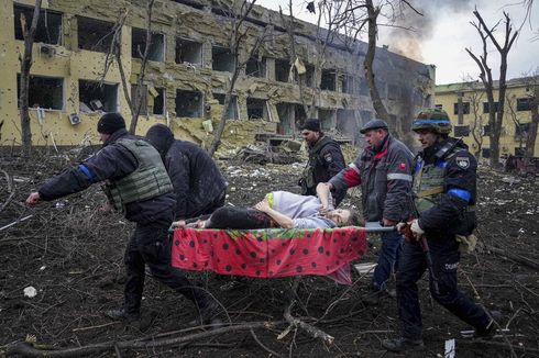 Serangan Udara Rusia Hantam Rumah Sakit Bersalin Ukraina, 17 Terluka
